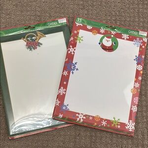 Christmas Themed Stationery Set